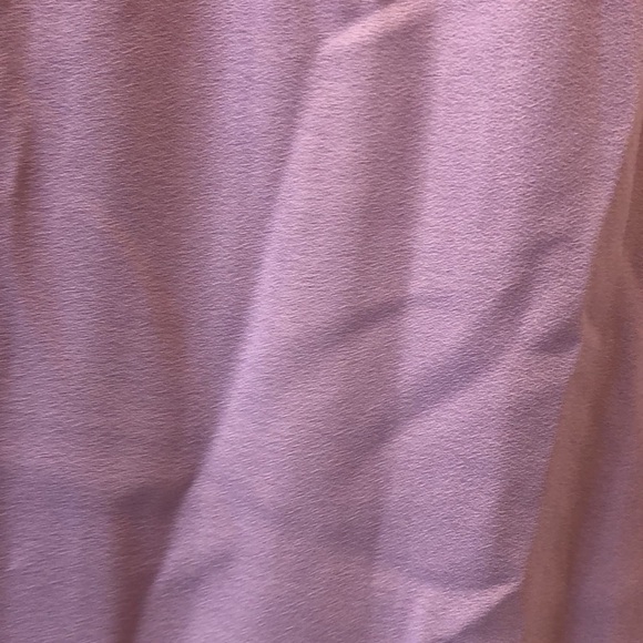 Chicos purple accordion blouse size 3 long sleeves with tie neckline - Picture 8 of 14